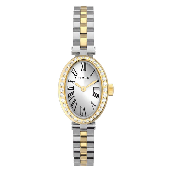 TW2Y90200 Reloj Timex Cavatina de señorita correa de metal bicolor