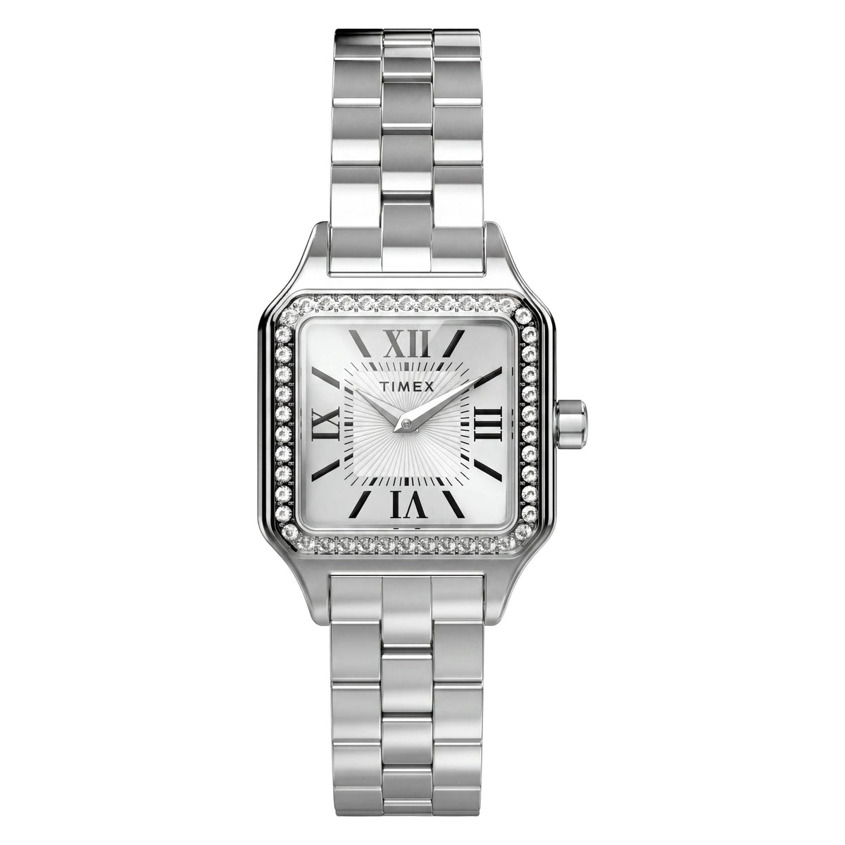 TW2Y90300 Reloj Timex Addison de dama correa de metal - Acero Inoxidable Plateado