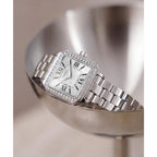 TW2Y90300 Reloj Timex Addison de dama correa de metal - Acero Inoxidable Plateado
