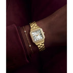 TW2Y90500 Reloj Timex Addison de dama correa de metal - Acero Inoxidable Dorado