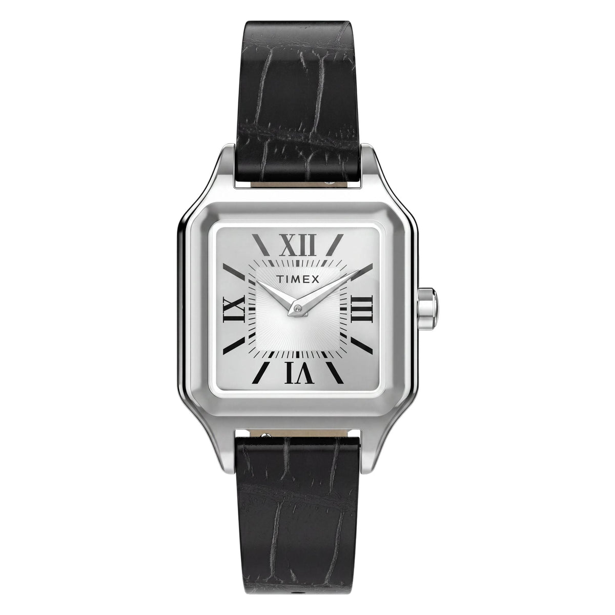 TW2Y90600 Reloj Timex Addison de dama correa de cuero - Cuero Negro