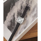 TW2Y90600 Reloj Timex Addison de dama correa de cuero - Cuero Negro
