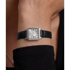 TW2Y90600 Reloj Timex Addison de dama correa de cuero - Cuero Negro