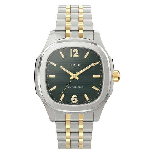 TW2Y91400 Reloj Timex Marquee de hombre correa de metal bicolor