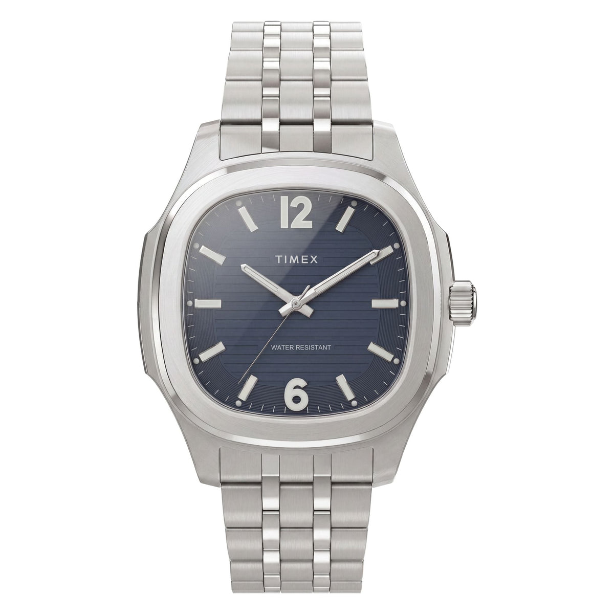 TW2Y91500 Reloj Timex Marquee de hombre correa de metal - Acero Inoxidable Plateado