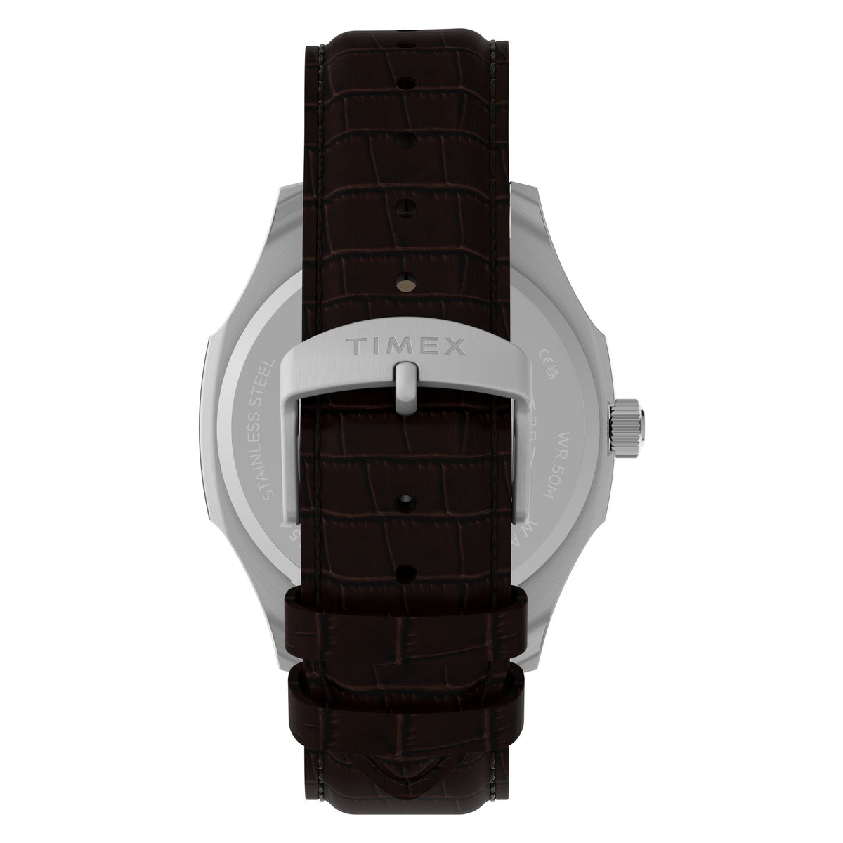 TW2Y91600 Reloj Timex Marquee de hombre correa de cuero - Cuero Marrón