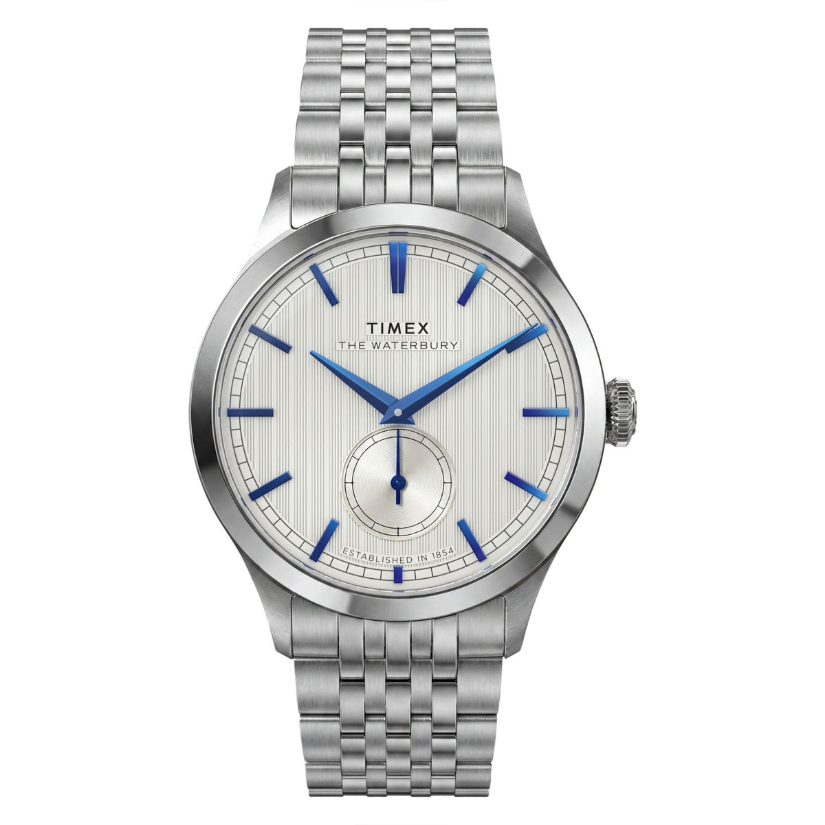 TW2Y91800 Reloj Timex Waterbury Classic de hombre pulsera de acero inoxidable - Acero Inoxidable Plateado