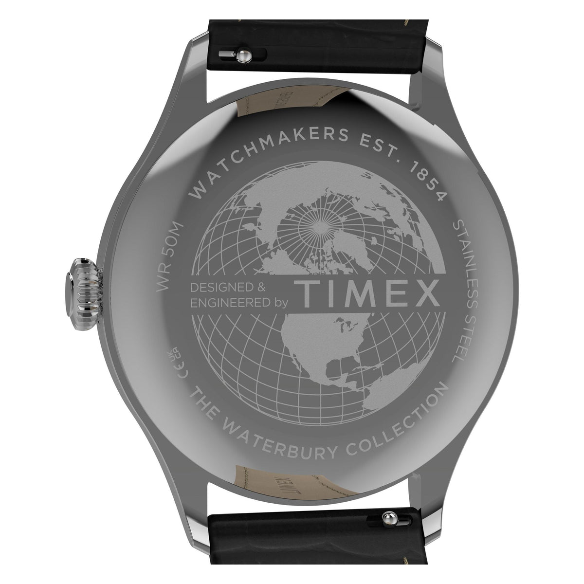 TW2Y92000 Reloj Timex Waterbury de hombre correa de piel - Cuero Negro