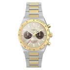 TW2Y92300 Reloj Timex Q Continental de hombre correa de metal - Acero Inoxidable Bicolor