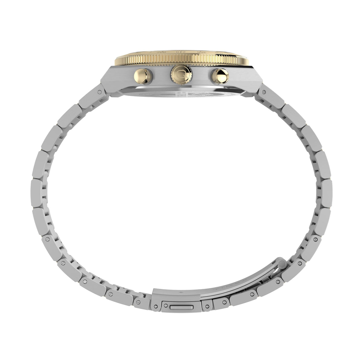 TW2Y92300 Reloj Timex Q Continental de hombre correa de metal - Acero Inoxidable Bicolor