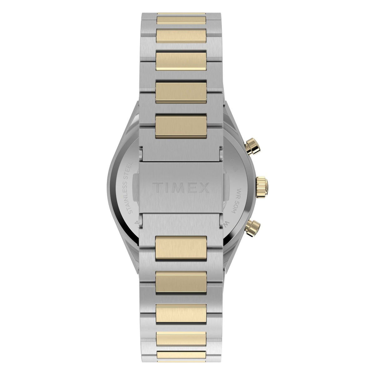 TW2Y92300 Reloj Timex Q Continental de hombre correa de metal - Acero Inoxidable Bicolor