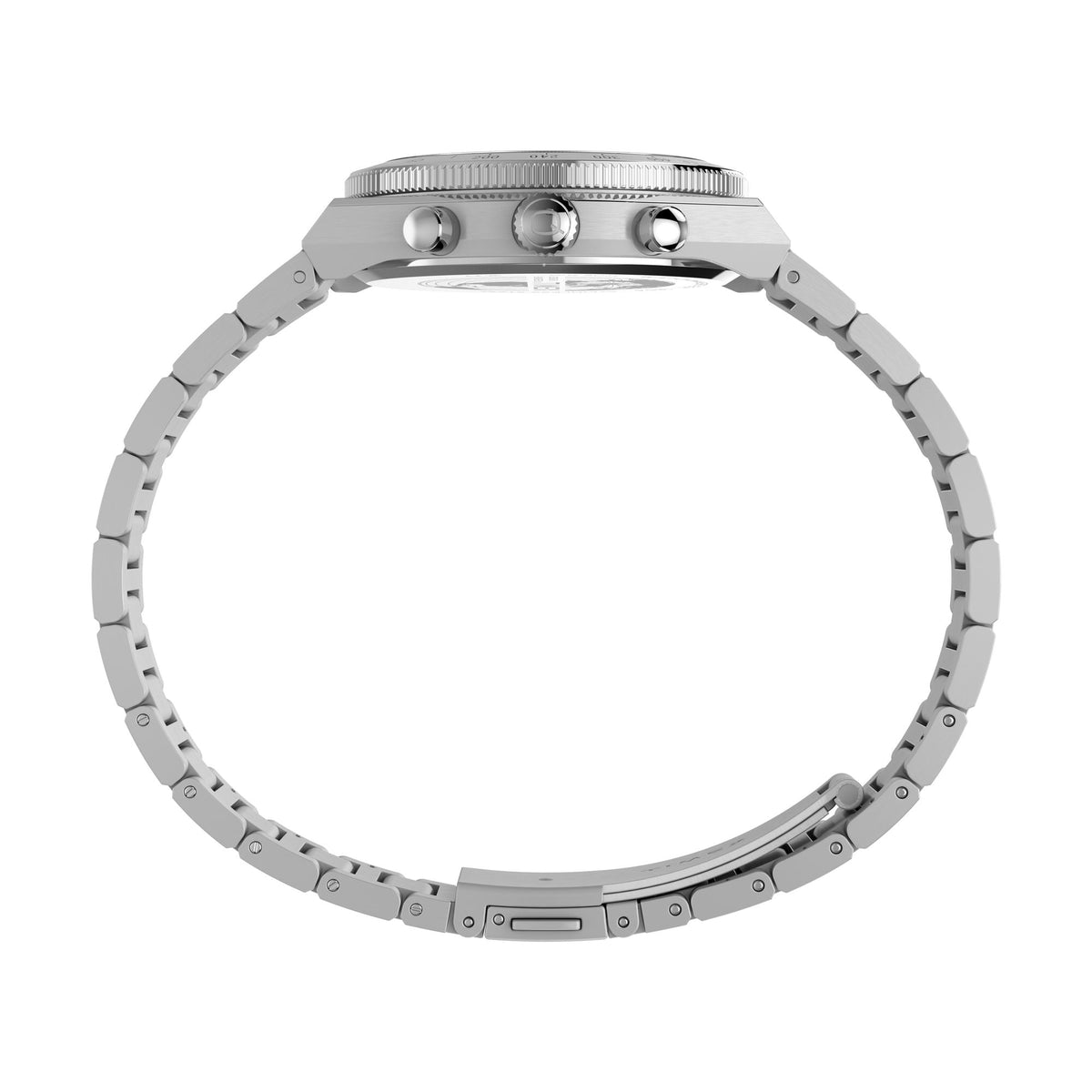TW2Y93200 Reloj Timex Q Continental de hombre correa de metal - Acero Inoxidable Plateado