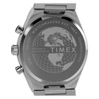 TW2Y93200 Reloj Timex Q Continental de hombre correa de metal - Acero Inoxidable Plateado