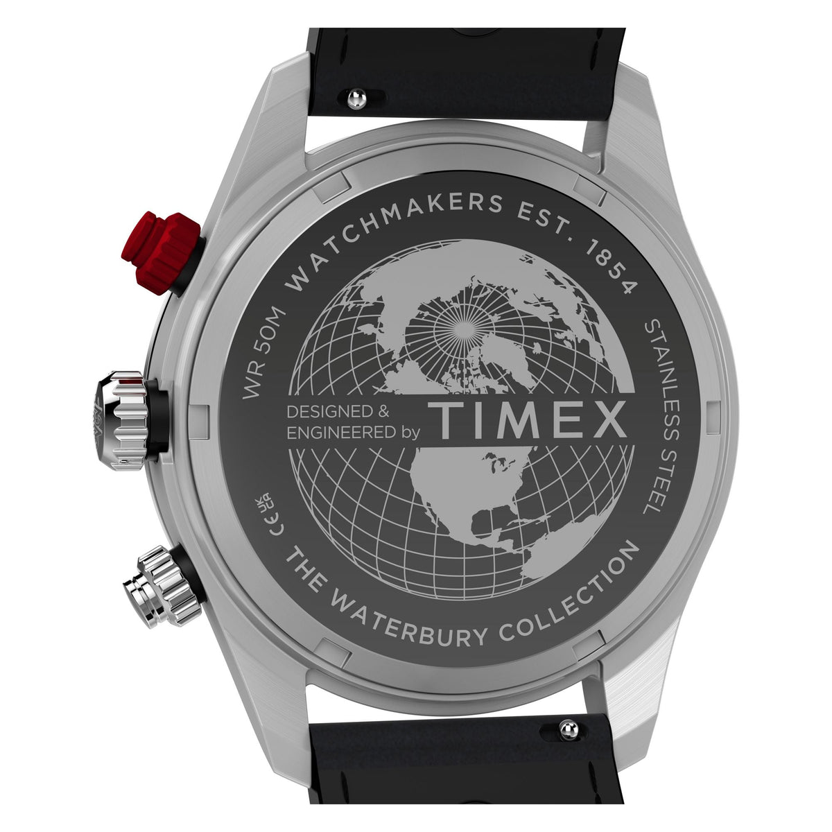TW2Y93300 Reloj Timex Waterbury Heritage de hombre banda de piel - Cuero Negro