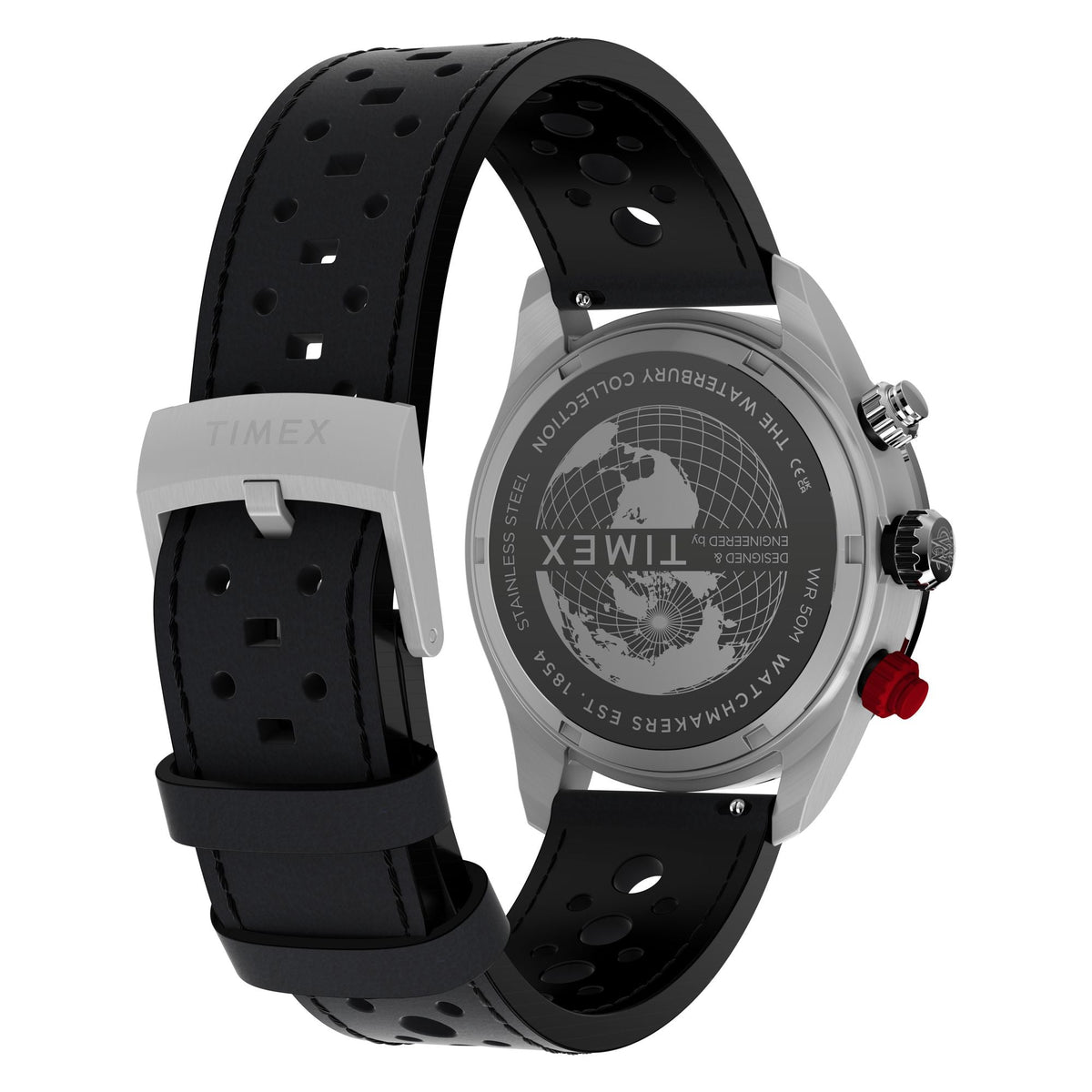 TW2Y93300 Reloj Timex Waterbury Heritage de hombre banda de piel - Cuero Negro