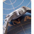 TW2Y94600 Reloj Timex Waterbury Pan Am de hombre correa de metal - Acero Inoxidable Plateado