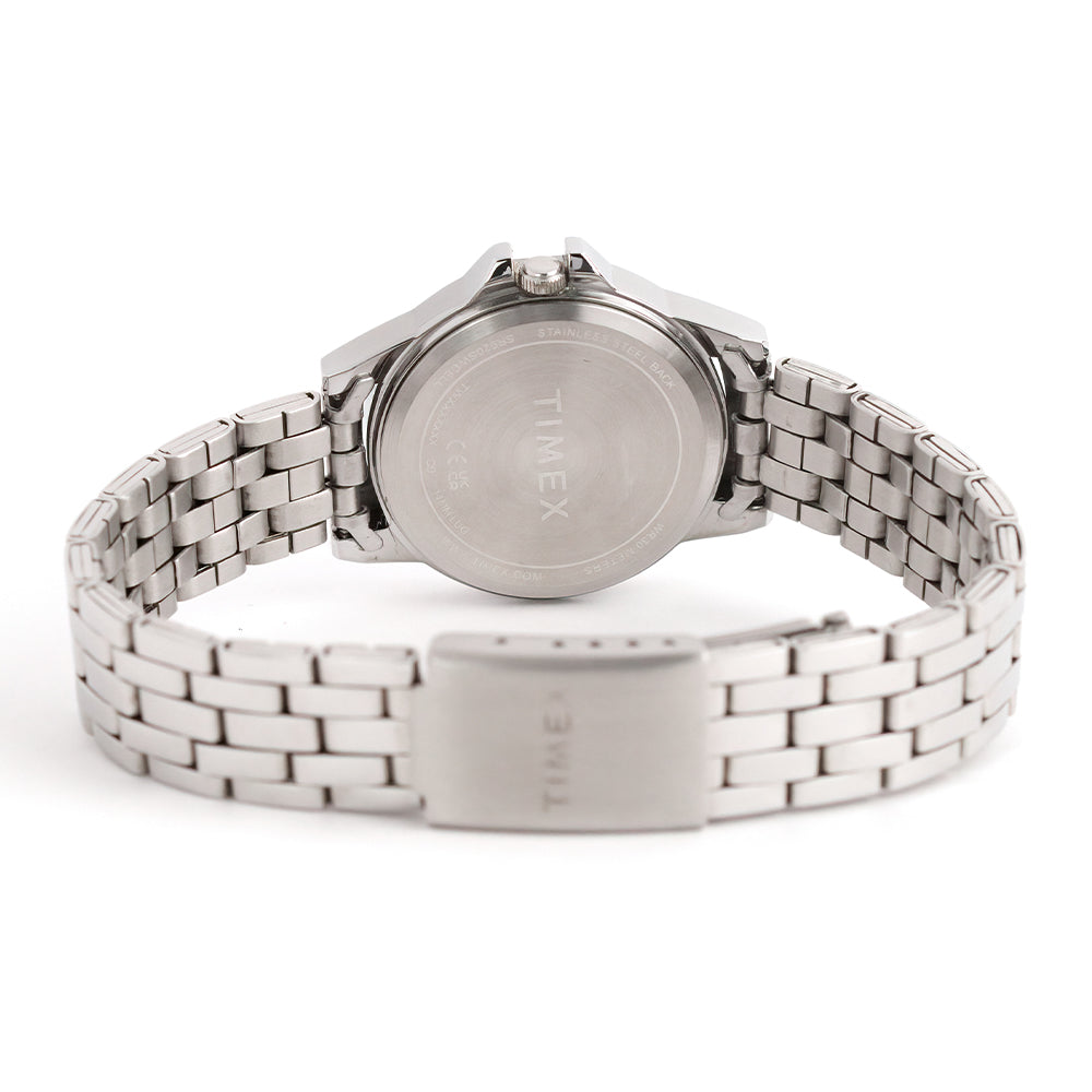 TW2Y95900 Reloj Timex Trend de dama correa de metal - Acero Inoxidable Plateado