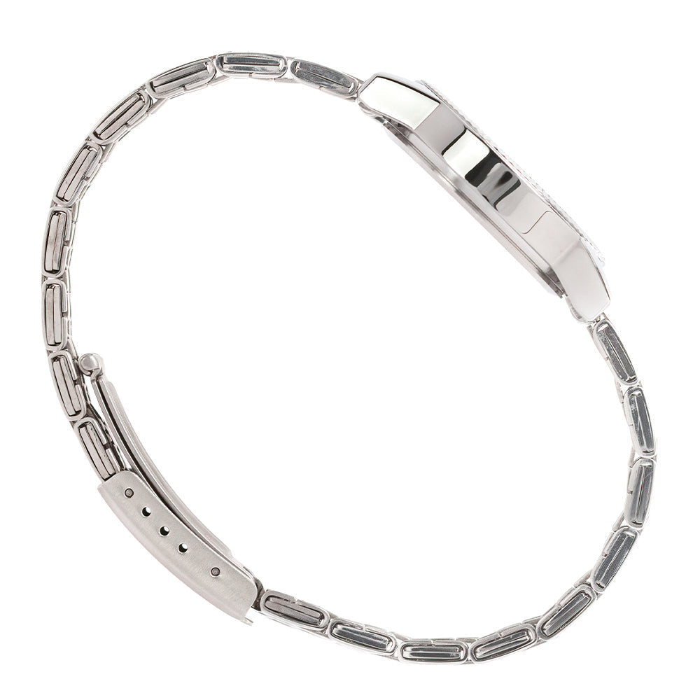 TW2Y95900 Reloj Timex Trend de dama correa de metal - Acero Inoxidable Plateado