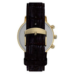TW2Y99000 Reloj Timex Moon Phase de hombre banda de piel - Cuero Marrón