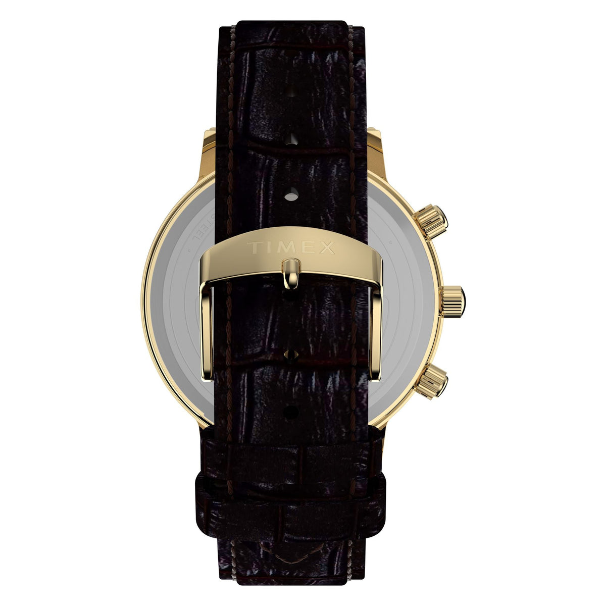 TW2Y99000 Reloj Timex Moon Phase de hombre banda de piel - Cuero Marrón