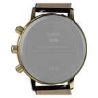 TW2Y99000 Reloj Timex Moon Phase de hombre banda de piel - Cuero Marrón