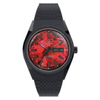 TW2Y99700 Reloj Timex Q Harry Potter de hombre banda de metal - Acero Inoxidable Negro
