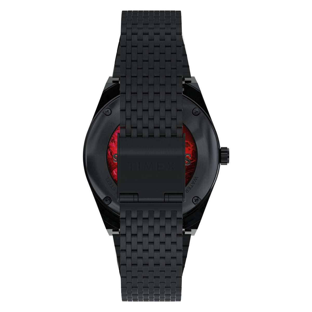 TW2Y99700 Reloj Timex Q Harry Potter de hombre banda de metal - Acero Inoxidable Negro