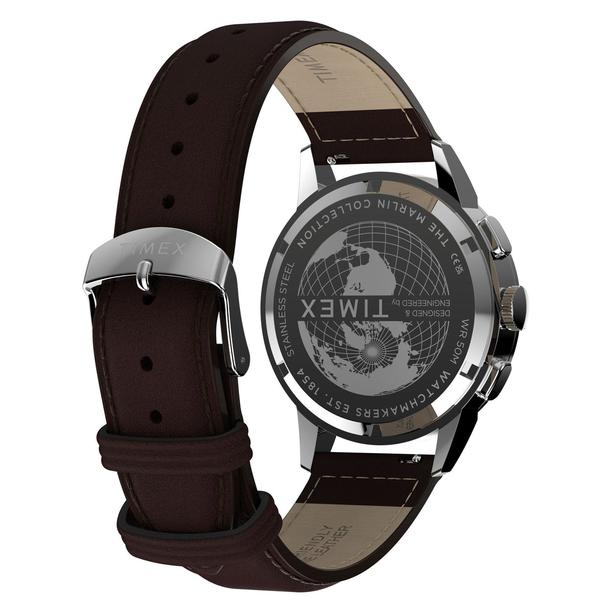 TW3A00200 Reloj Timex Marlin Neo de hombre correa de cuero - Cuero Marrón
