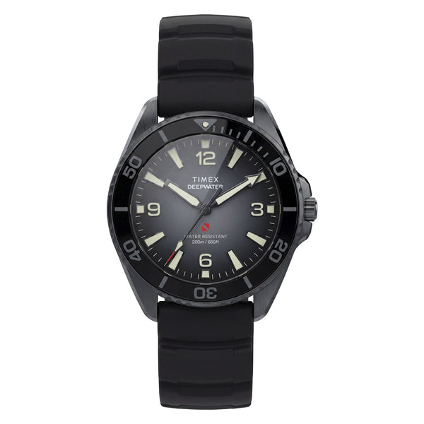 TW3A02000 Reloj Timex Deepwater de hombre correa de silicona negra