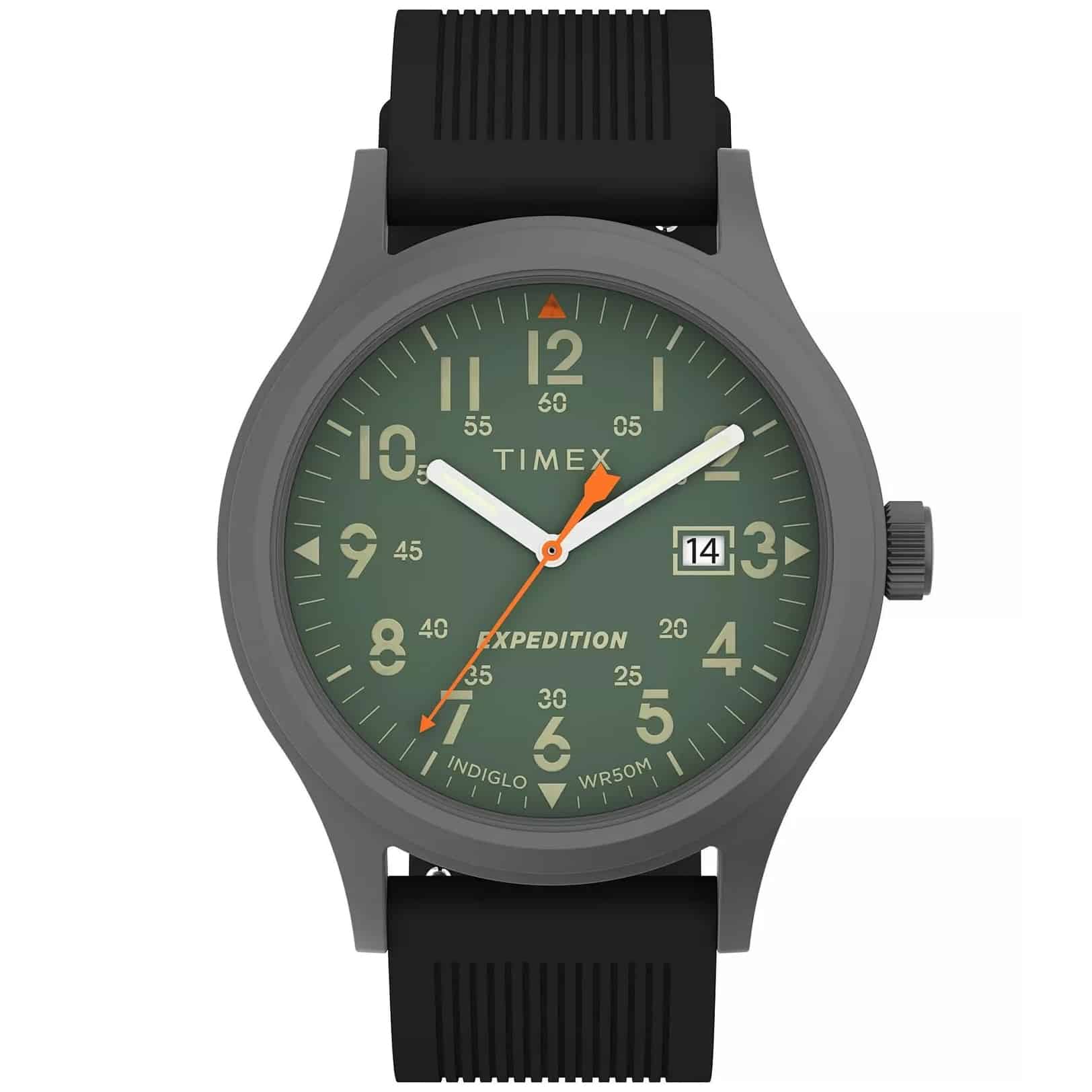 TW4B30200 Timex Expedition reloj para caballero pulsera de caucho 40 mm