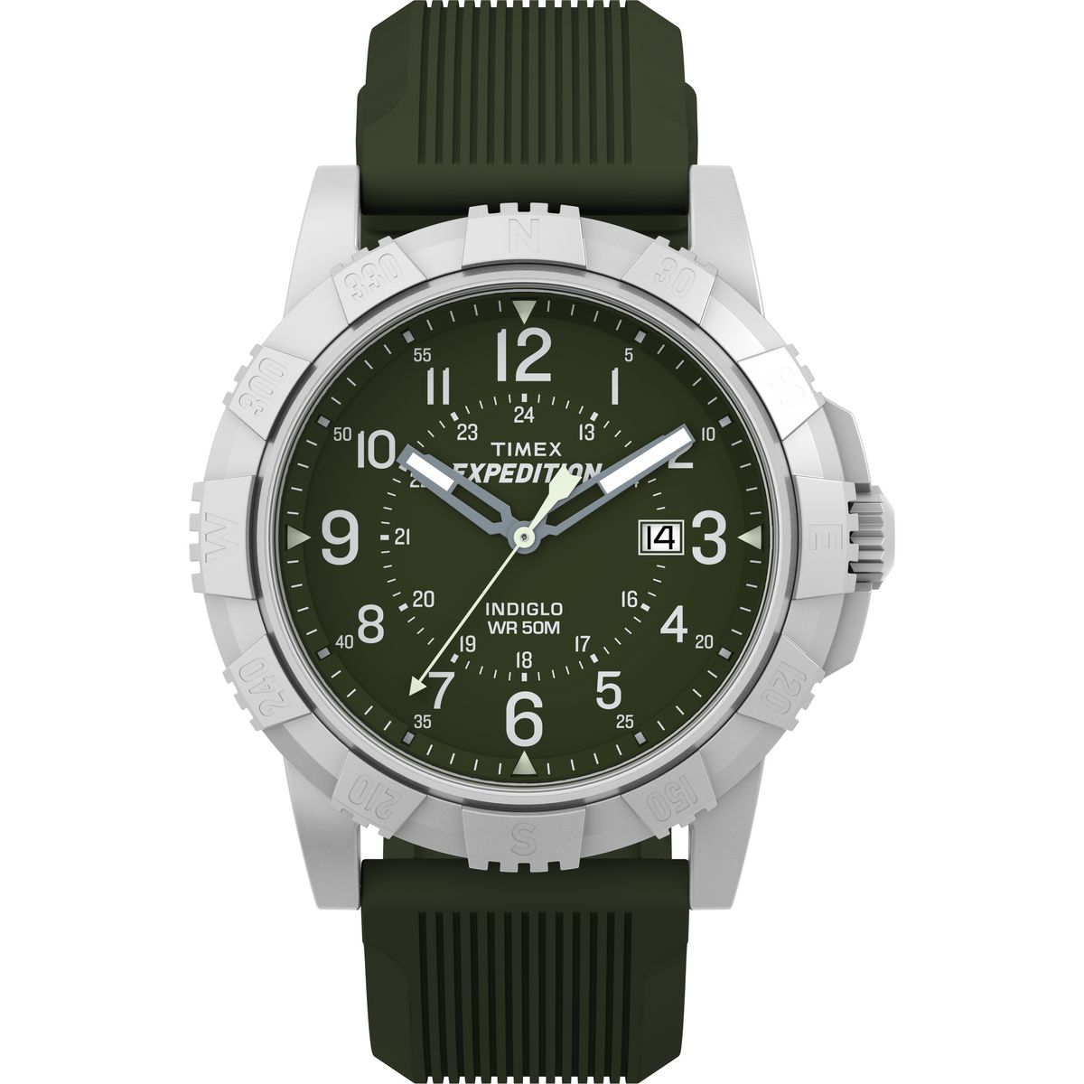 TW4B32100 Reloj Timex Expedition Hombre Correa Caucho Verde