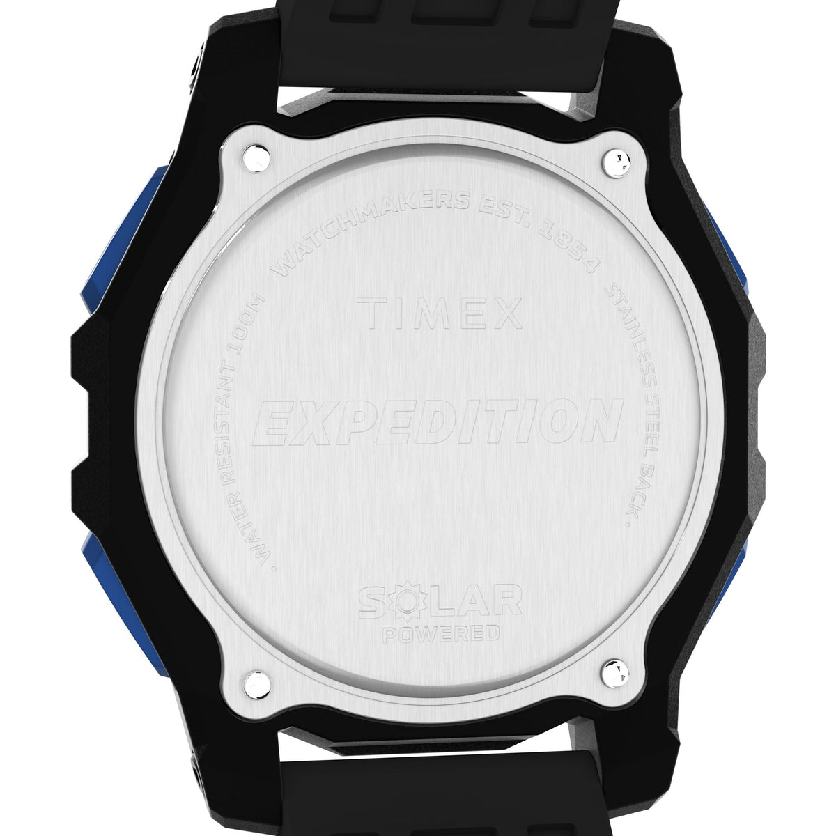 TW4B33900 Reloj Timex Expedition Ridge Solar de hombre correa de silicona Solar - Resina Negro