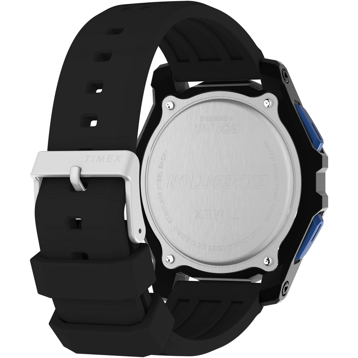 TW4B33900 Reloj Timex Expedition Ridge Solar de hombre correa de silicona Solar - Resina Negro