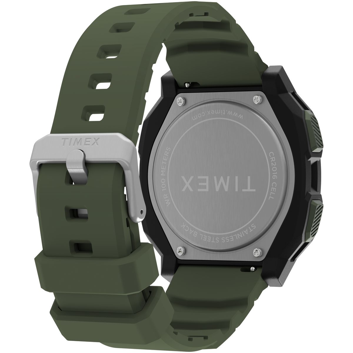 TW4B34500 Reloj Timex Expedition digital de hombre correa de resina - Resina Verde