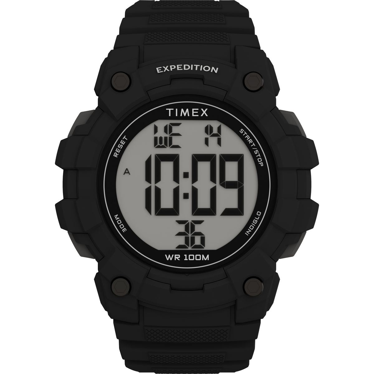TW4B35200 Reloj Timex Expedition de hombre correa de caucho digital - Resina Negro