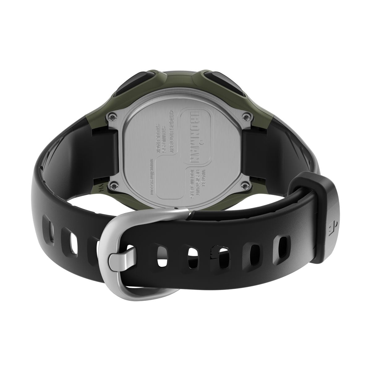 TW5M44500 Reloj Timex Ironman Hombre Resina Verde Olivo