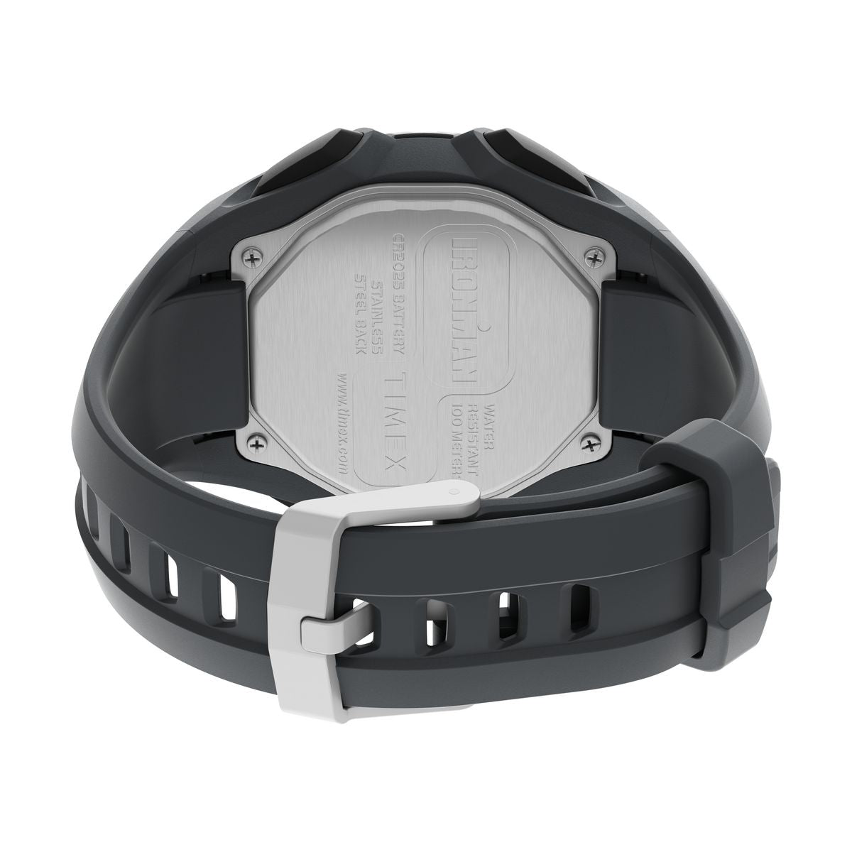 TW5M48500 Reloj Timex Ironman Hombre Resina Gris Naranja