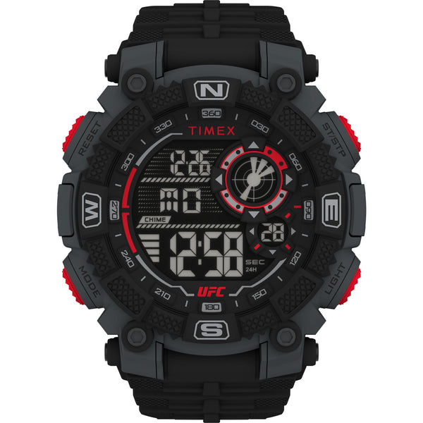 TW5M53700 Reloj Timex UFC de hombre correa de caucho negro