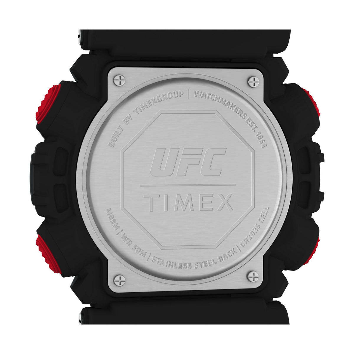 TW5M53700 Reloj Timex UFC de hombre correa de caucho - Resina Negro