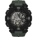 TW5M53900 Reloj Timex Digital UFC de hombre correa de resina - Resina Verde