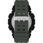 TW5M53900 Reloj Timex Digital UFC de hombre correa de resina - Resina Verde