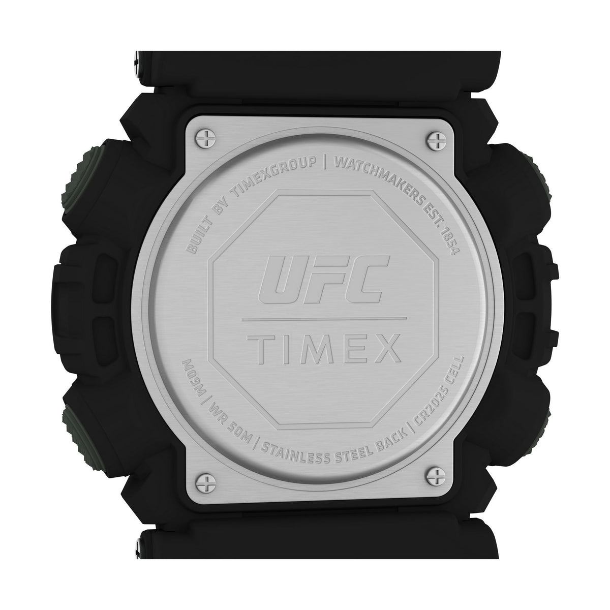 TW5M53900 Reloj Timex Digital UFC de hombre correa de resina - Resina Verde