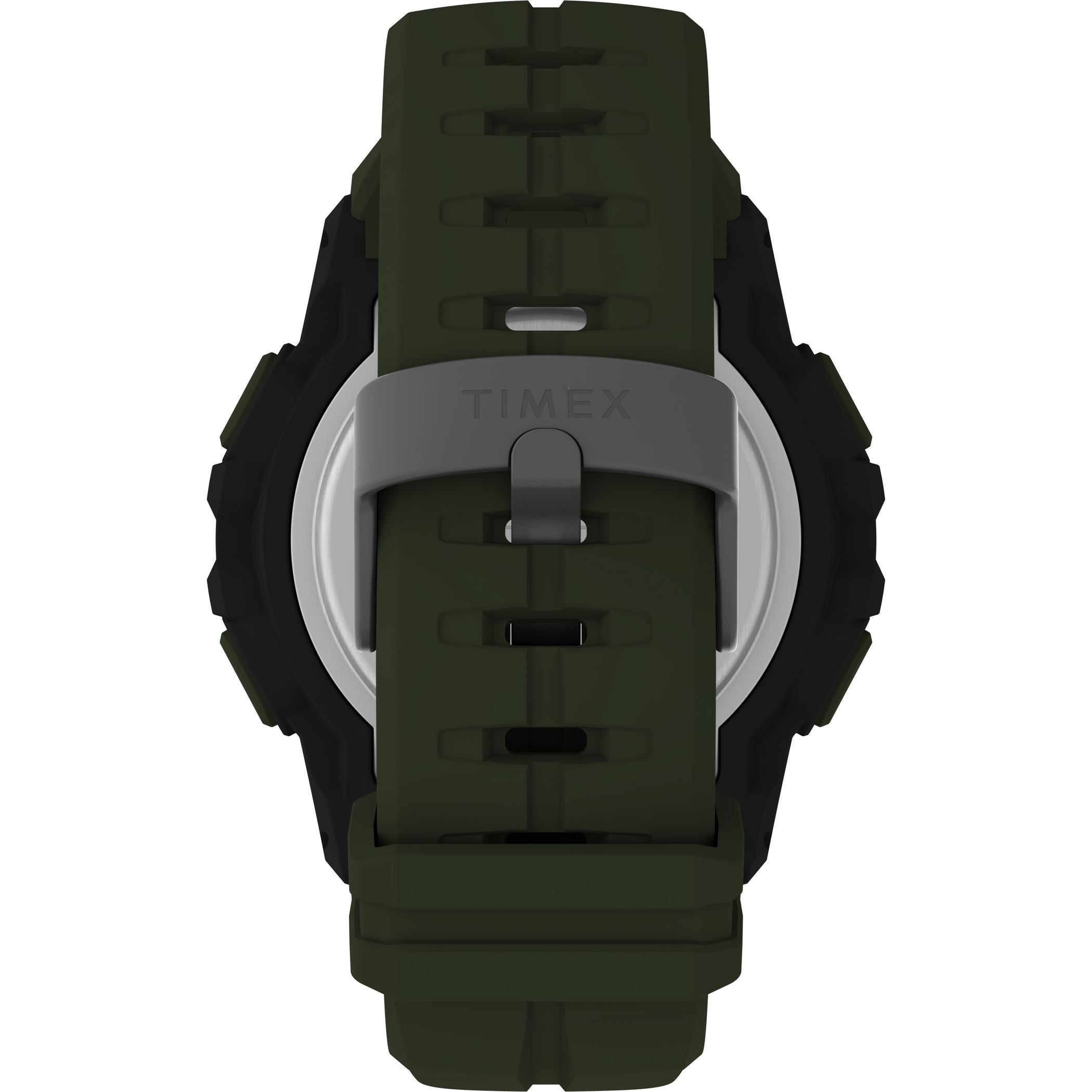 TW5M59400 Reloj Timex UFC Hombre Correa Caucho Verde Militar