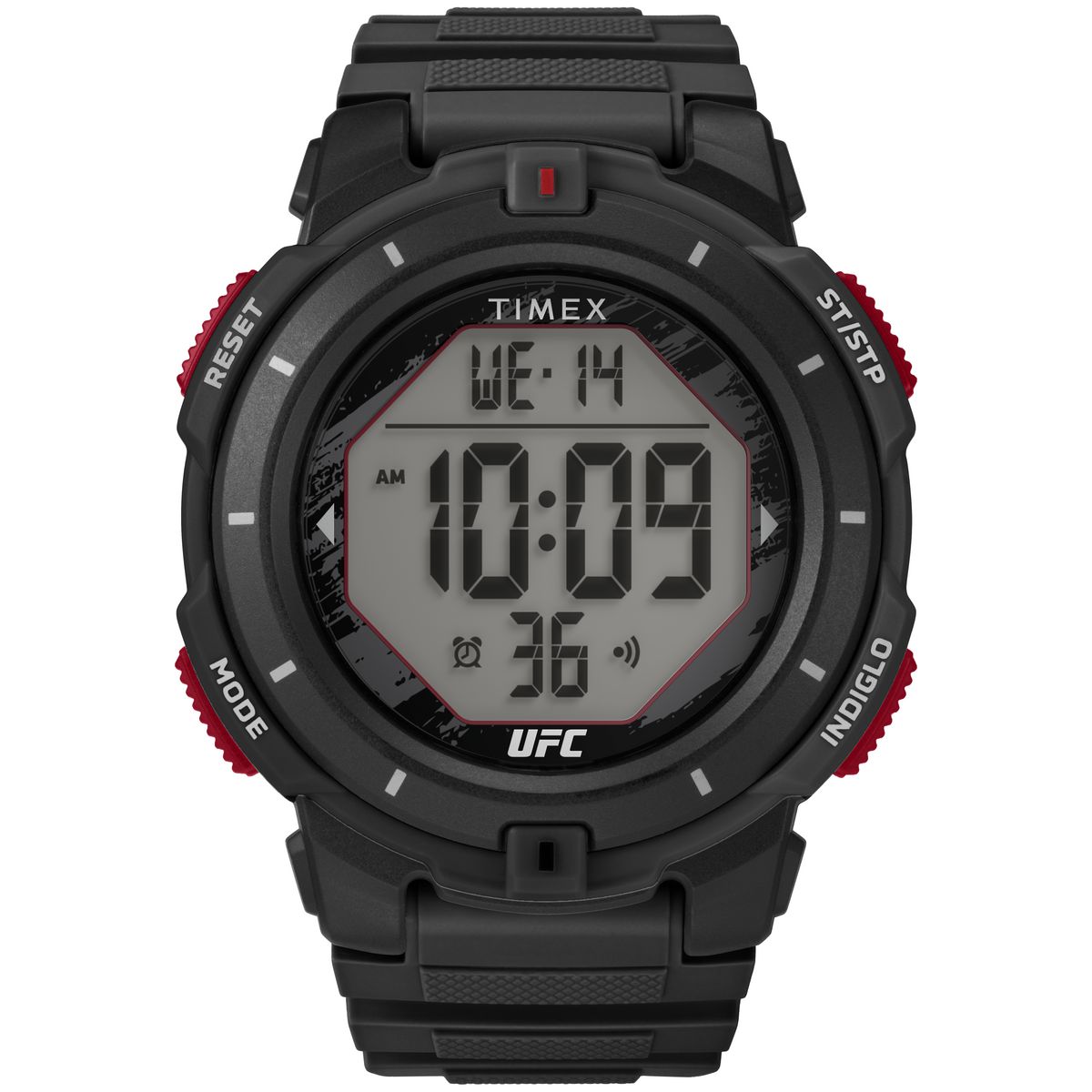TW5M59600 Reloj Timex UFC Hombre Resina Negro Rojo