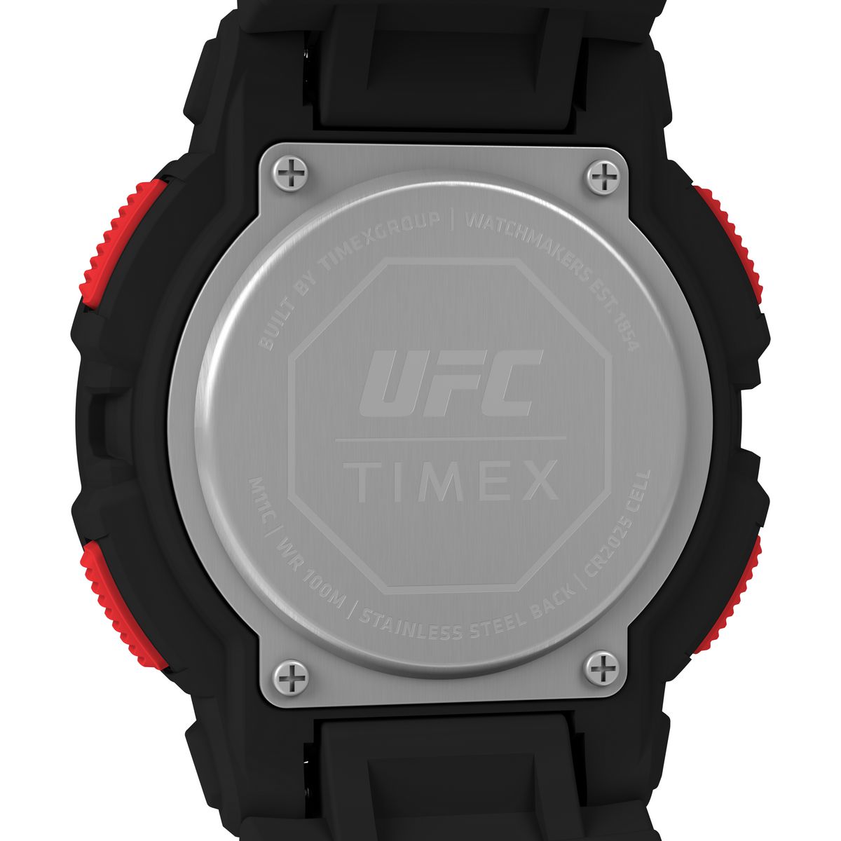 TW5M59600 Reloj Timex UFC Hombre Resina Negro Rojo