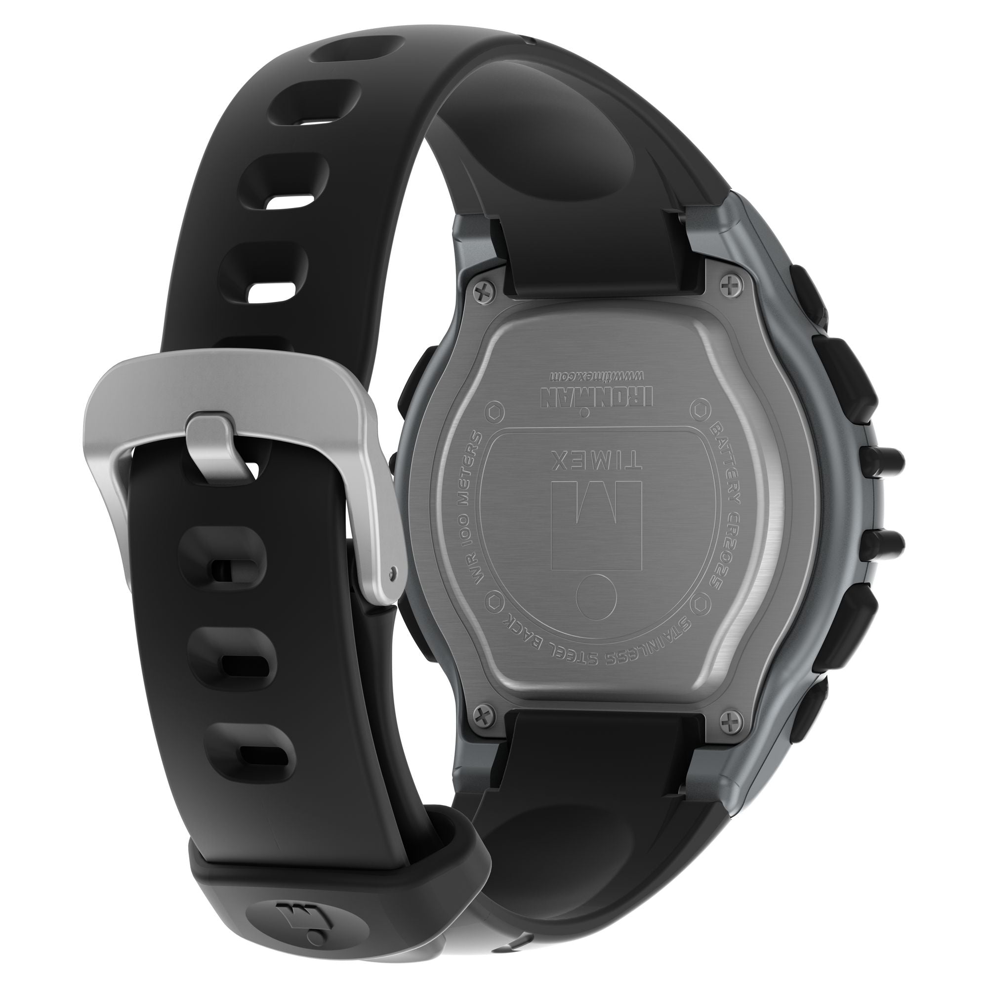 TW5M64600 Reloj Timex Ironman Classic 10 de hombre banda de caucho 44mm
