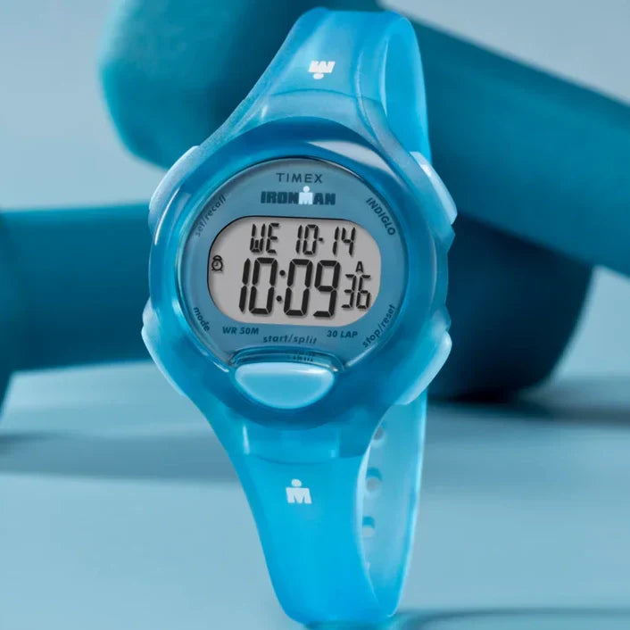 TW5M65800 Reloj Timex Ironman Mujer Correa Caucho Azul