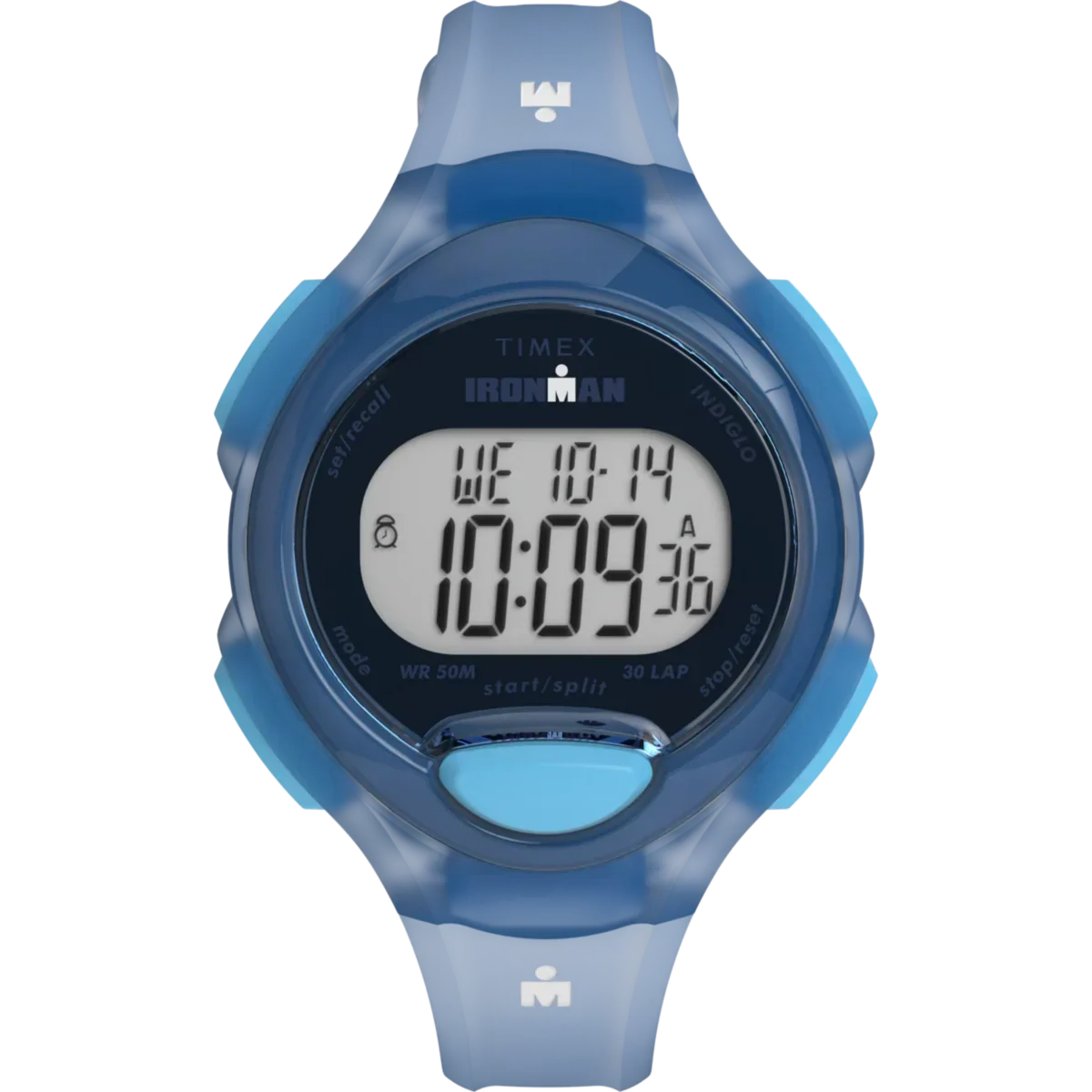 TW5M65800 Reloj Timex Ironman Mujer Correa Caucho Azul