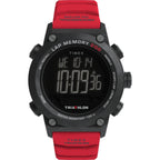 TW5M67000 Reloj Timex Triathlon Hombre Resina Rojo