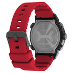 TW5M67000 Reloj Timex Triathlon Hombre Resina Rojo